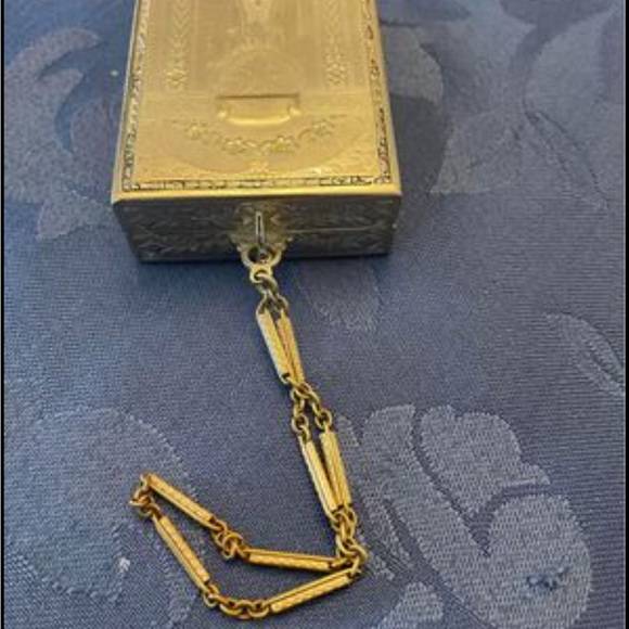 Art Deco Compact Vanity Purse - Picture 4 of 8